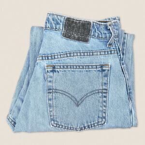 Y2K 90s Silver Tab Levi’s Baggy Loose Fit Blue Jeans - Size 29 x 32